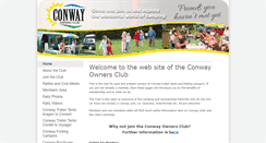 Desktop Screenshot of conwayowners.org.uk